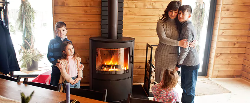 Morso Cast Iron Fireplace Insert Installation in Cleveland, Ohio