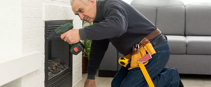 New Indoor Fireplace Installation in Cleveland, Ohio